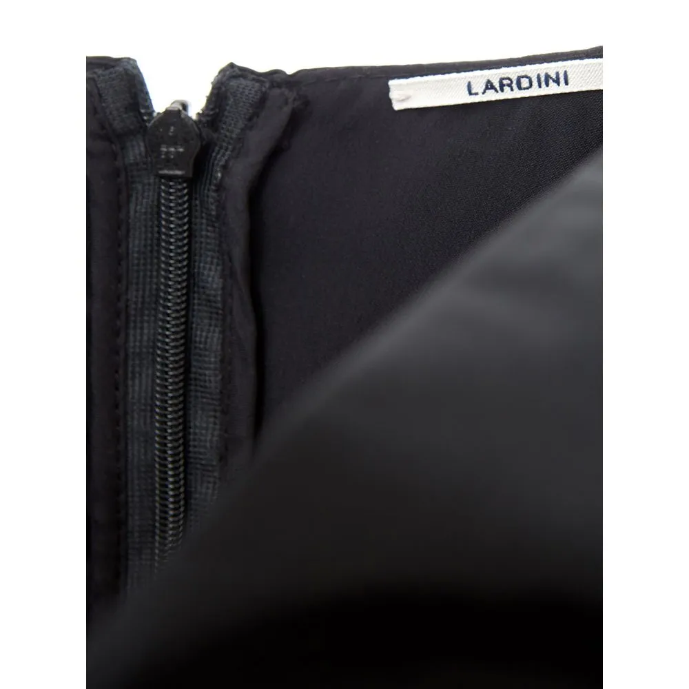 Lardini Women's Elegant Black Polyester Dress