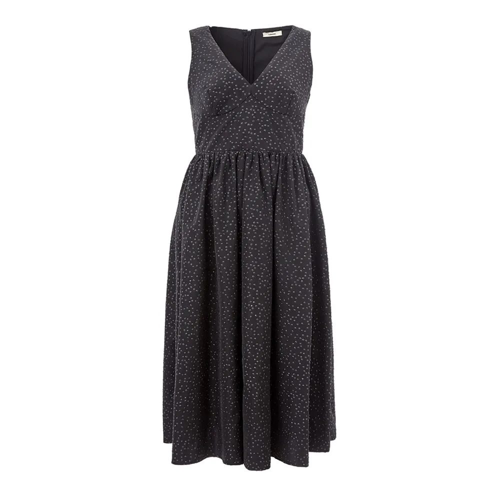 Lardini Women's Elegant Black Polyethylene Dress