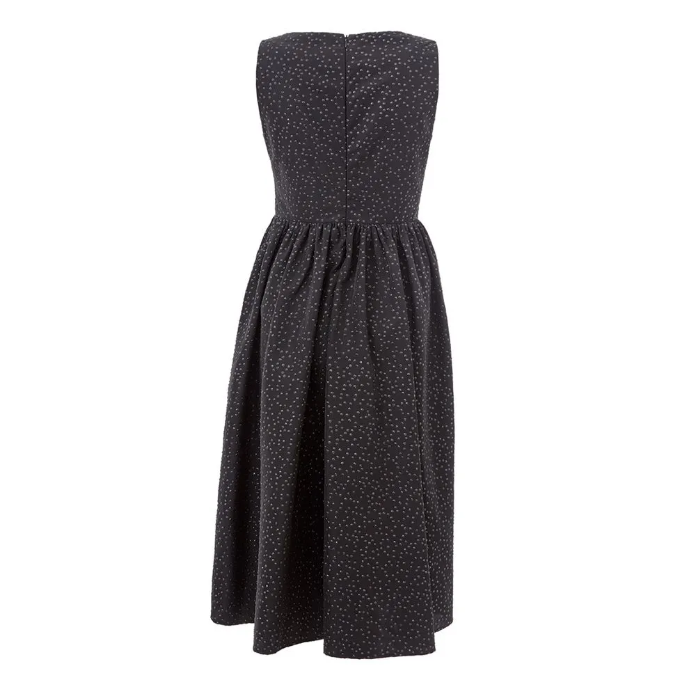 Lardini Women's Elegant Black Polyethylene Dress