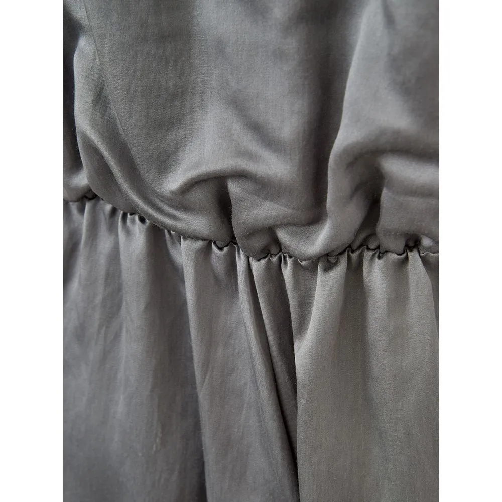 Lardini Women's Elegant Silk Gray Dress - Timeless Elegance