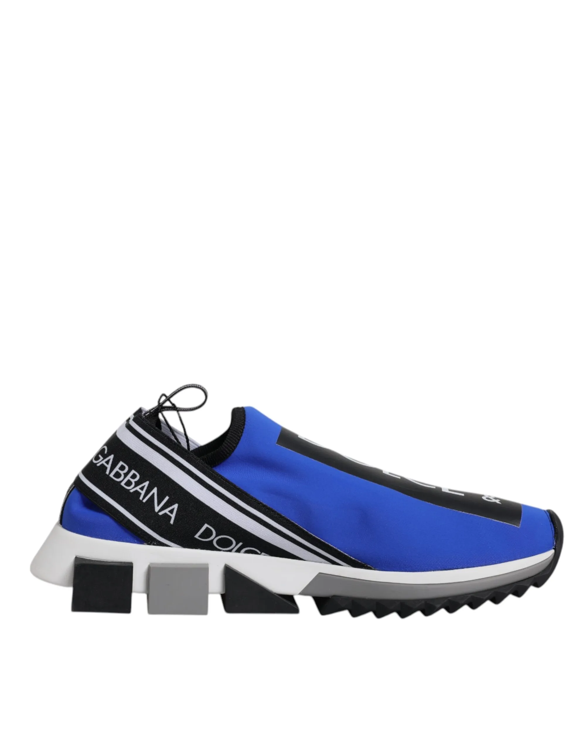 Dolce & Gabbana Men's Blue Logo Low Top Sorrento Sneakers Shoes