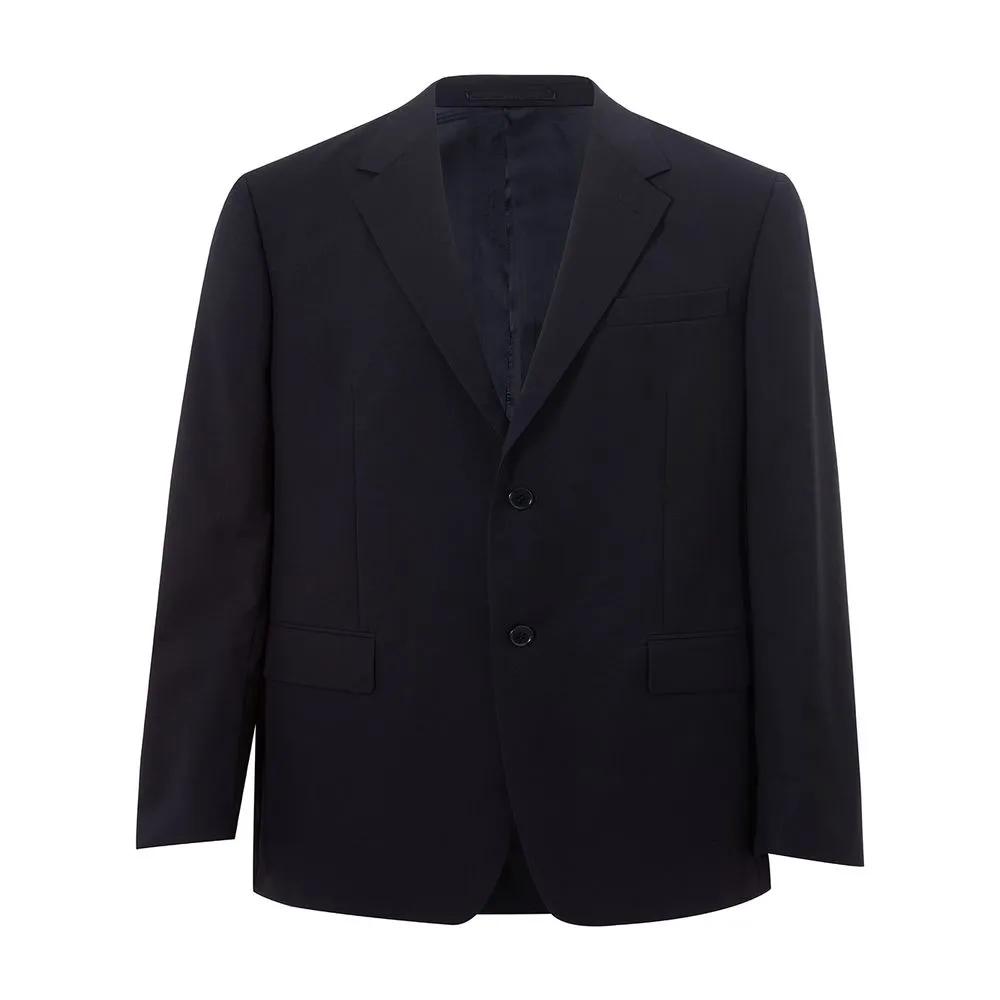 Prada Men's Elegant Wool Blue Men's Jacket