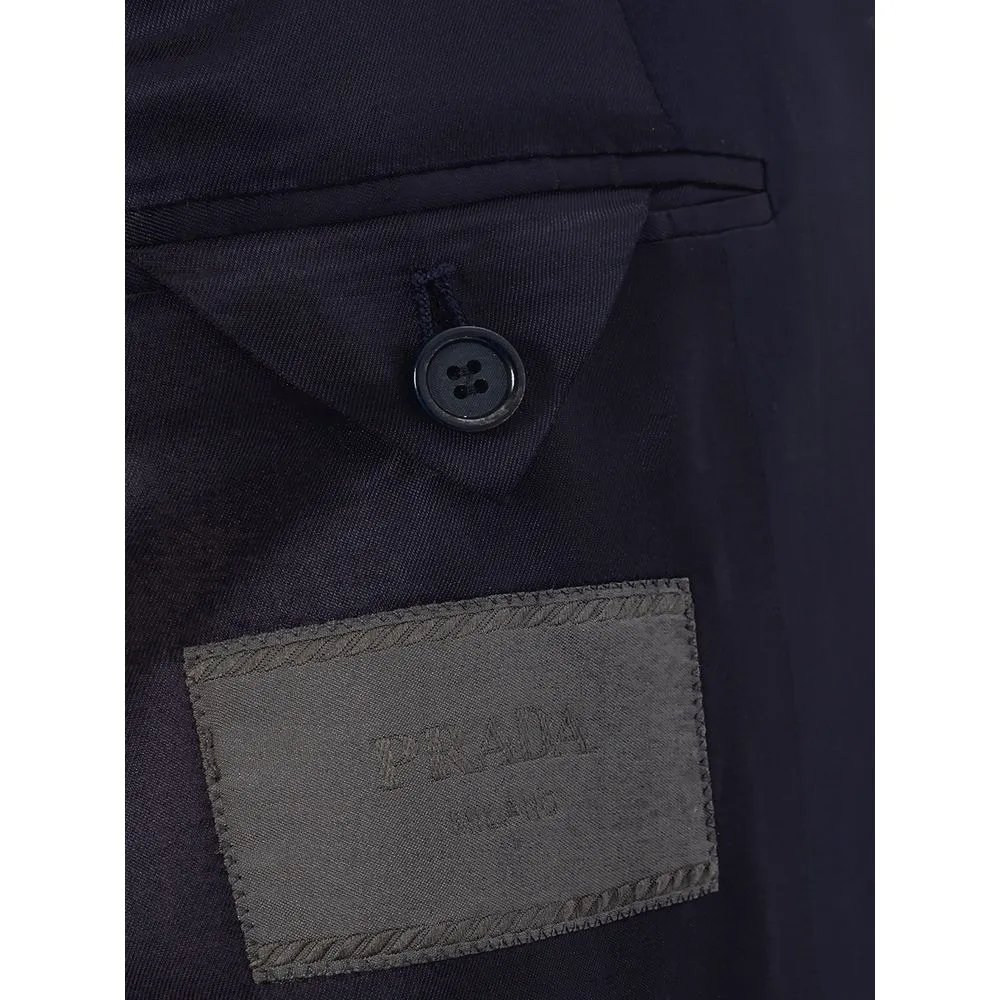 Prada Men's Elegant Italian Cotton Jacket