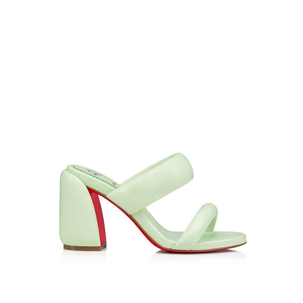 Christian Louboutin Women's Emerald Elegance Leather Sandals