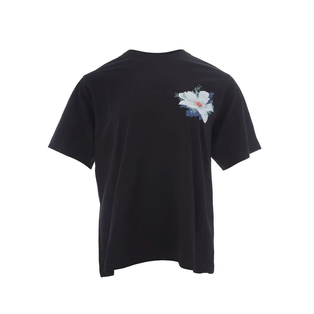 Kenzo Women's Elegant Black Cotton Kenzo Tee for Women