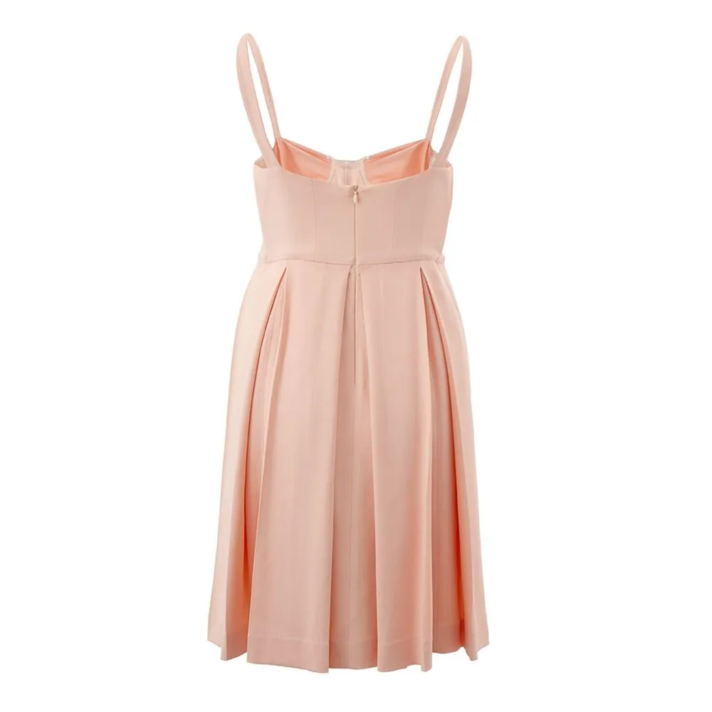 Lardini Women's Elegant Orange Viscose Dress