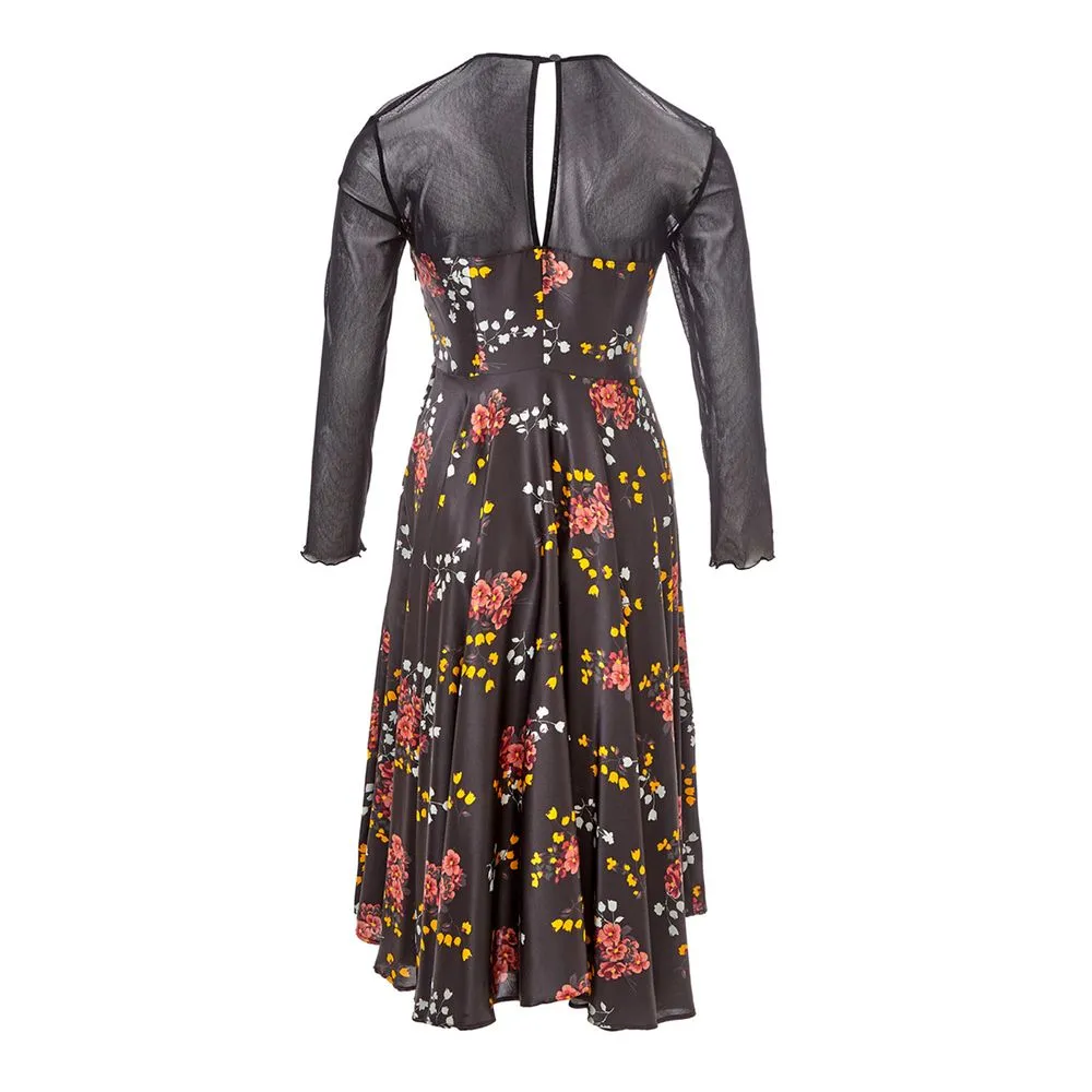 Lardini Women's Elegant Multicolor Viscose Dress