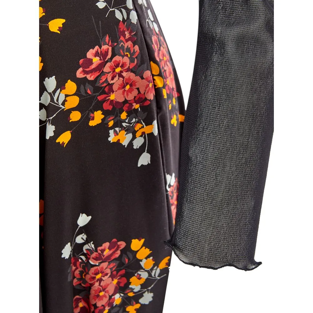Lardini Women's Elegant Multicolor Viscose Dress