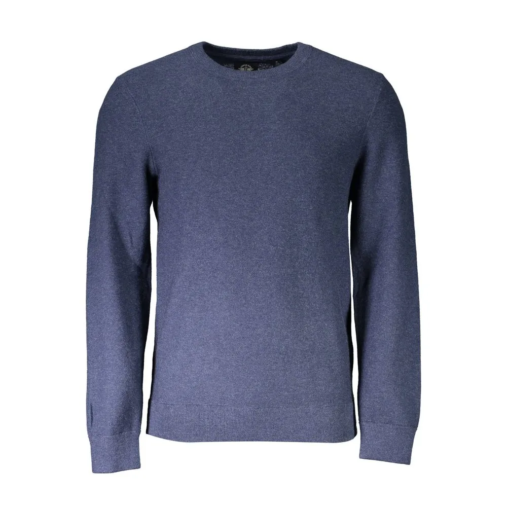 Dockers Men's Blue Cotton Sweater