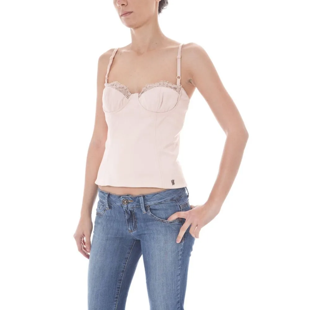 John Galliano Women's Pink Elastane Underwear
