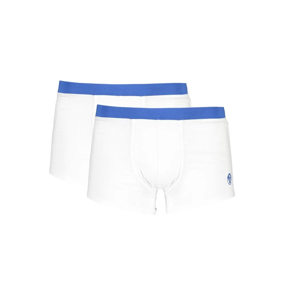 North Sails Men's White Cotton Underwear