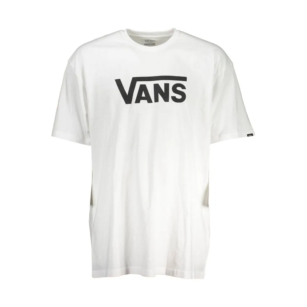 Vans Men's White Cotton T-Shirt