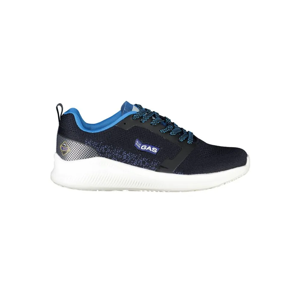 Gas Men's Blue Polyester Sneaker