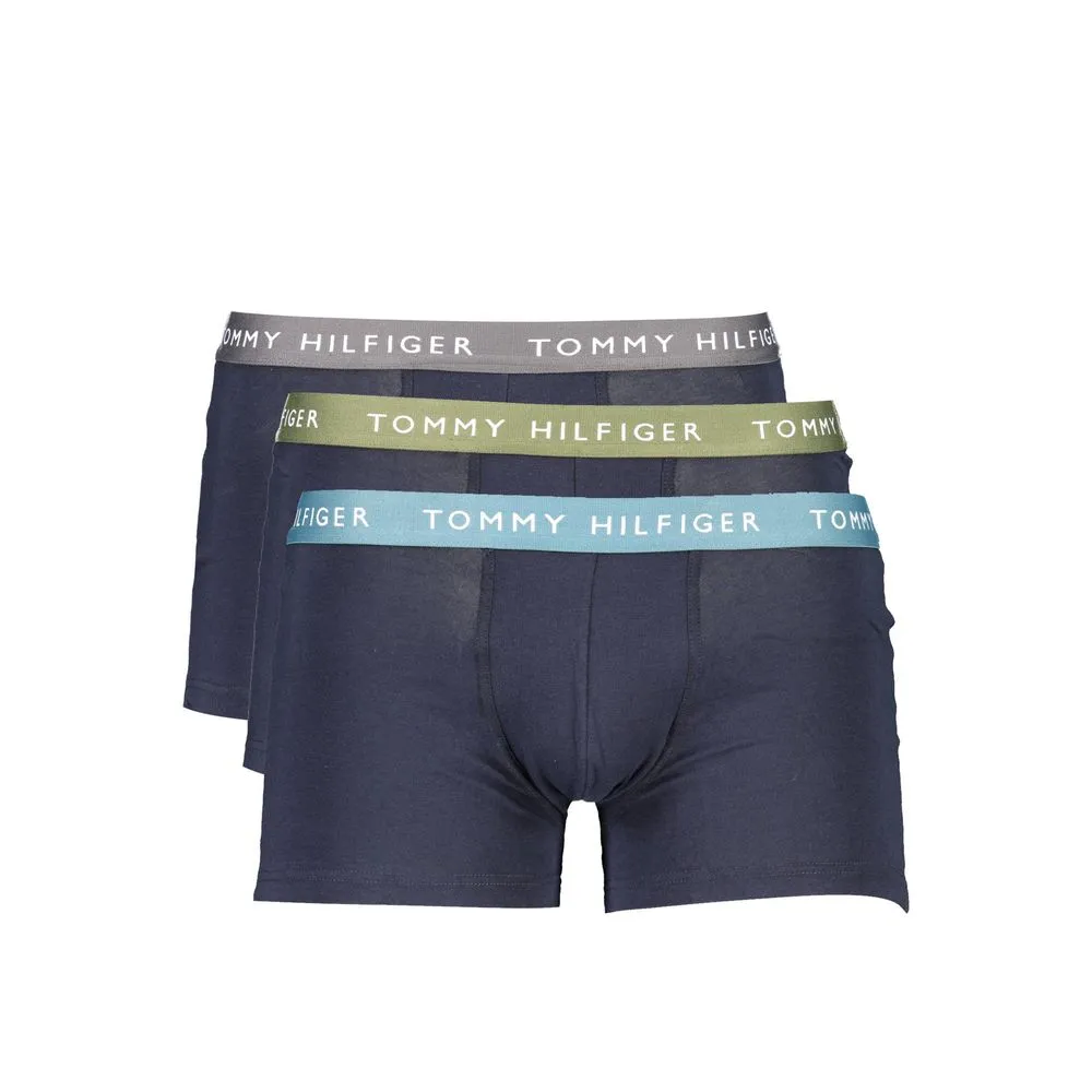 Tommy Hilfiger Men's Blue Cotton Underwear