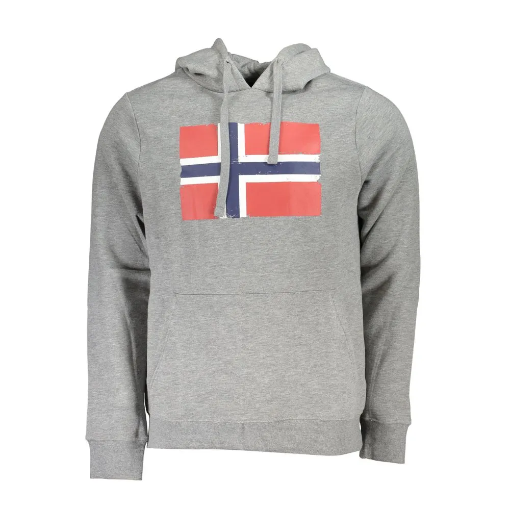 Norway 1963 Men's Gray Cotton Sweater