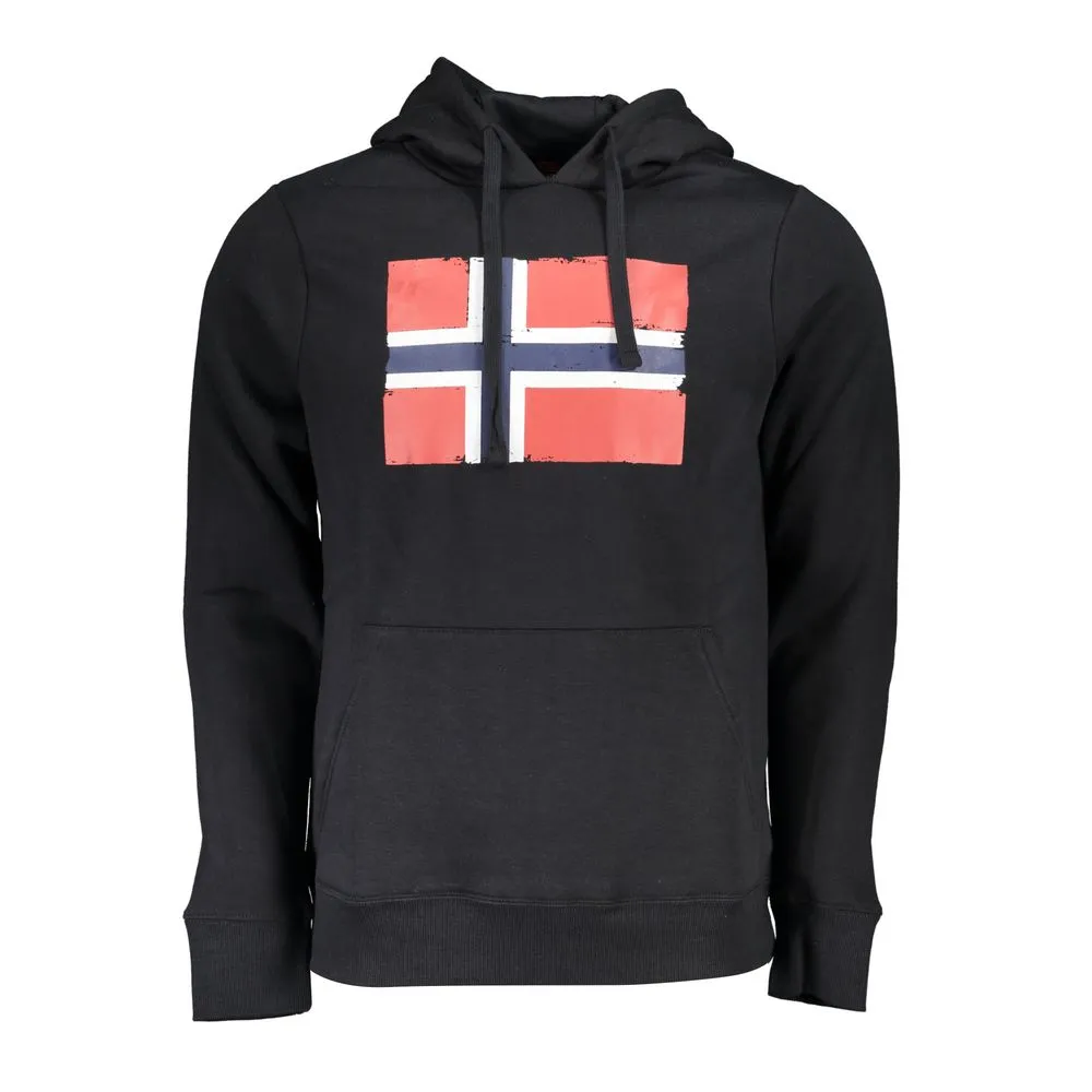 Norway 1963 Men's Black Cotton Sweater