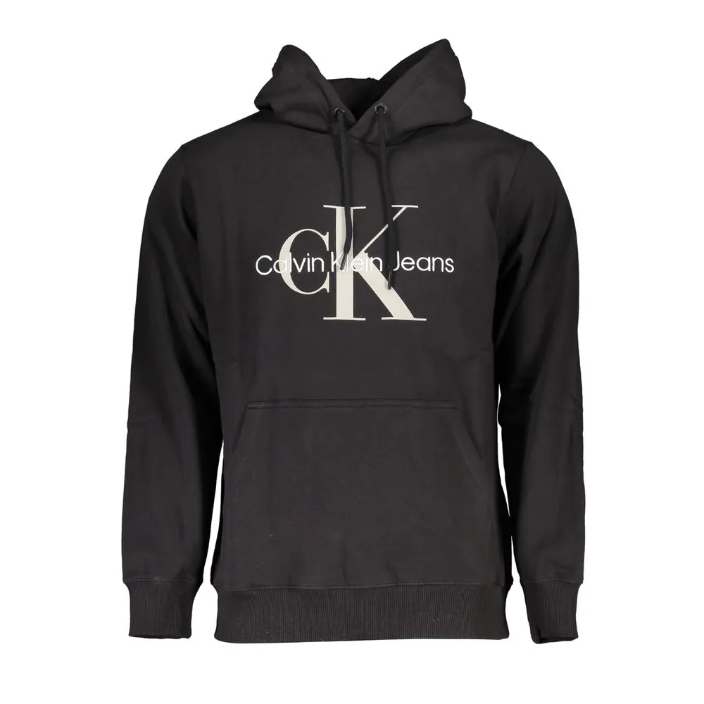 Calvin Klein Men's Sleek Organic Cotton Hooded Sweatshirt