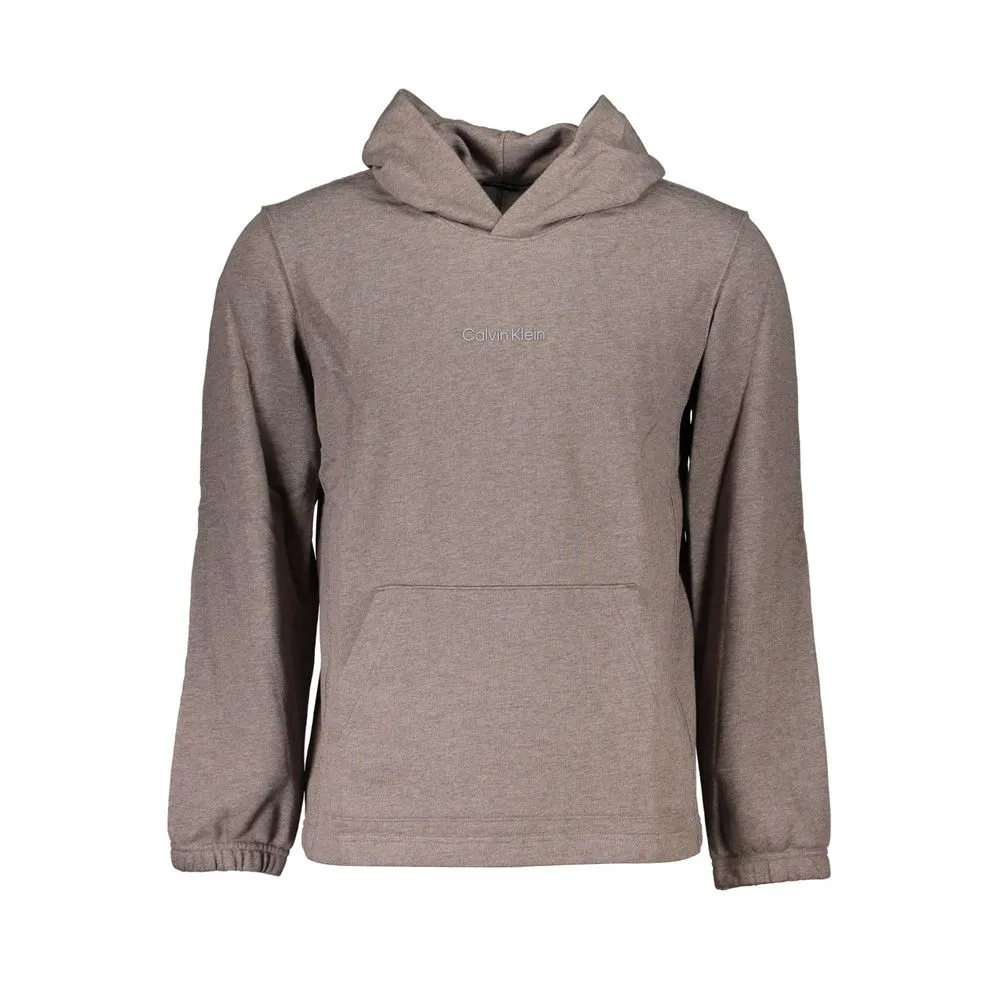 Calvin Klein Men's Sleek Long Sleeved Hooded Sweatshirt