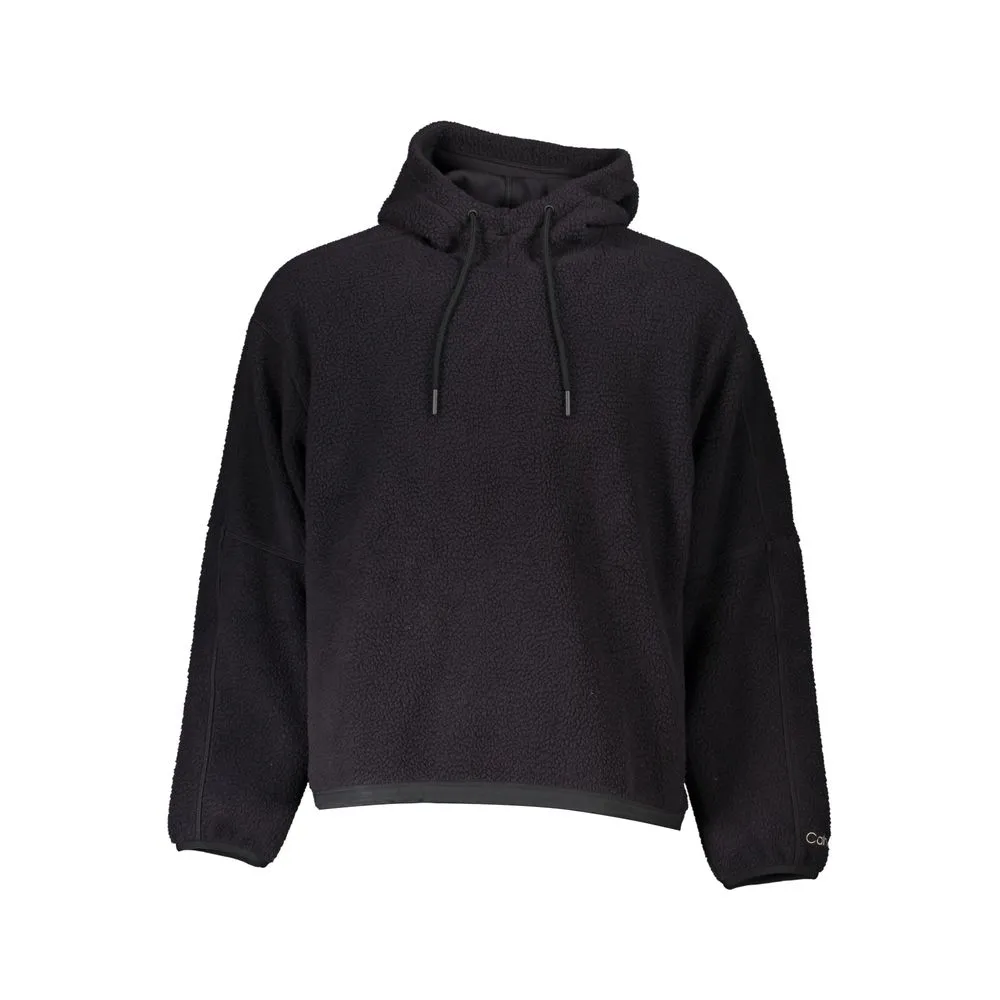 Calvin Klein Men's Sleek Hooded Sweatshirt with Zip Pockets