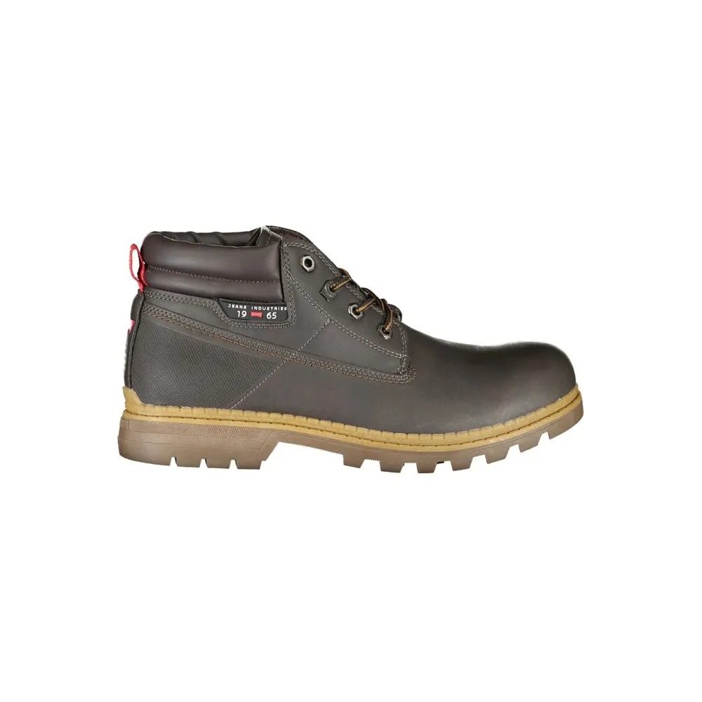 Carrera Men's Contrast Laced Boots with Iconic Logo