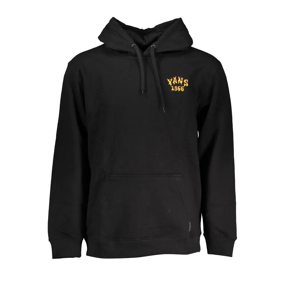 Vans Men's Classic Hooded Fleece Sweatshirt in Black