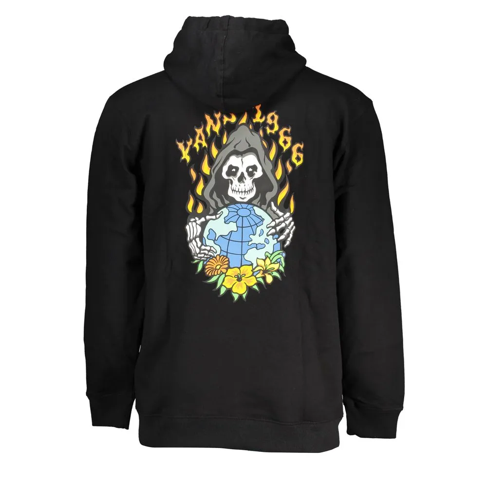 Vans Men's Classic Hooded Fleece Sweatshirt in Black