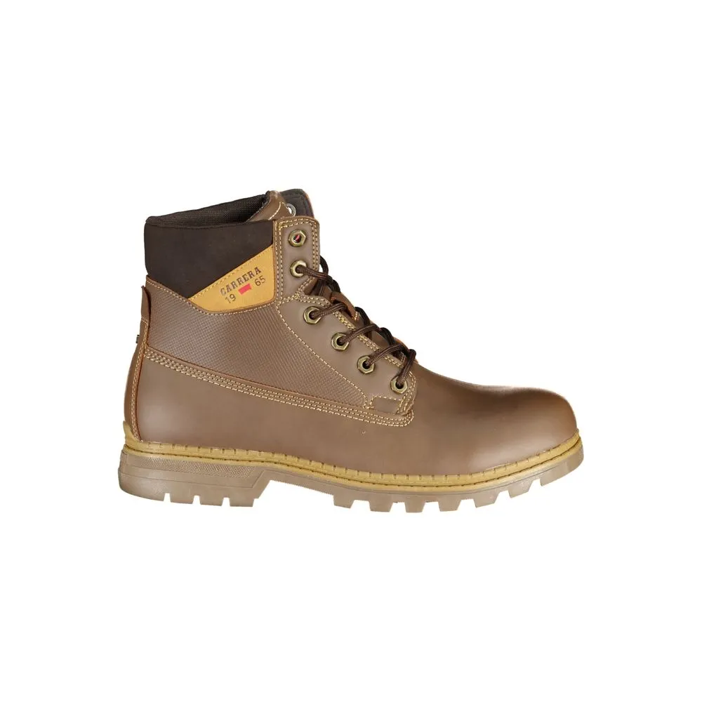 Carrera Men's Chic Lace-Up Boots with Contrasting Details
