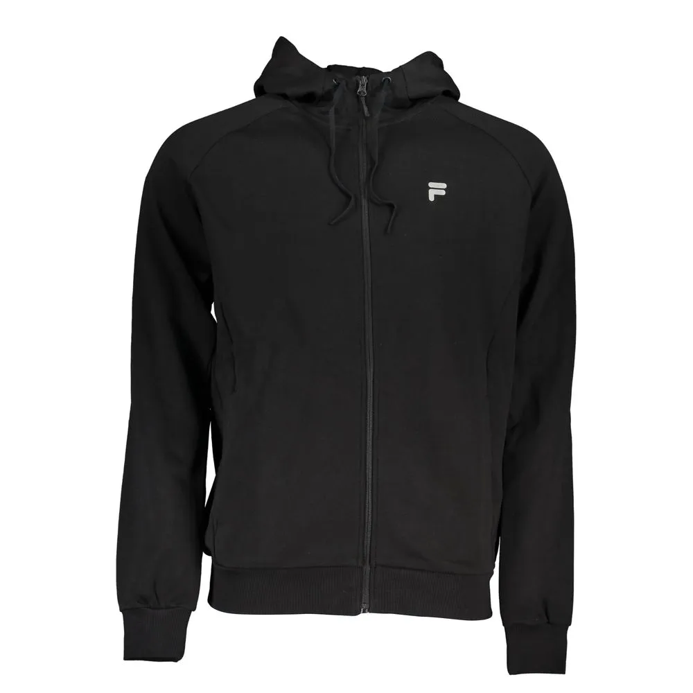 Fila Men's Sleek Hooded Zip-Up Sweatshirt