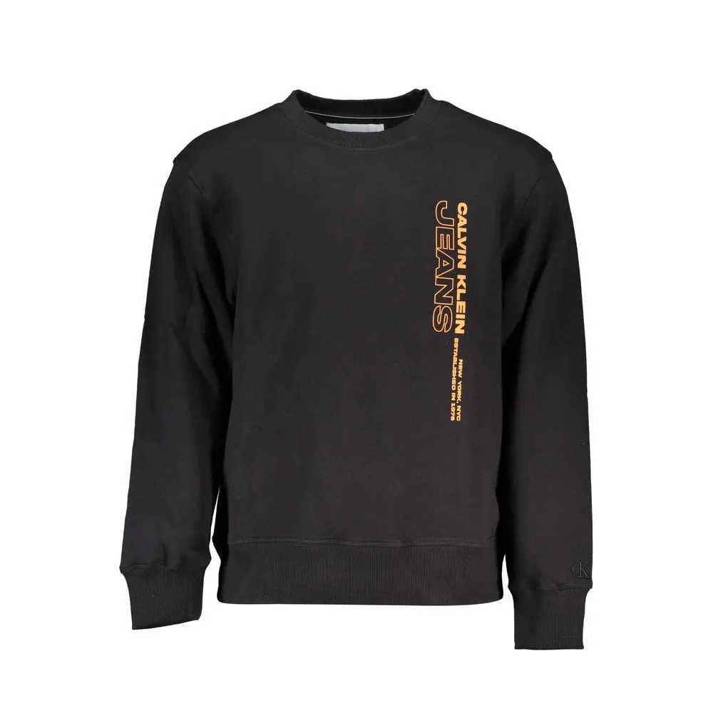 Calvin Klein Men's Sleek Cotton-Blend Crew Neck Sweater