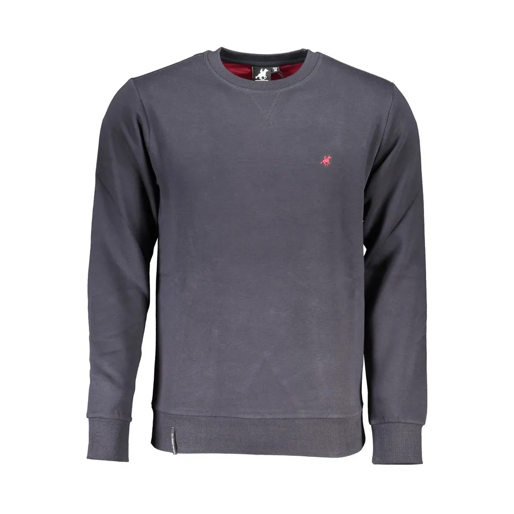 U.S. Grand Polo Men's Blue Cotton Sweater