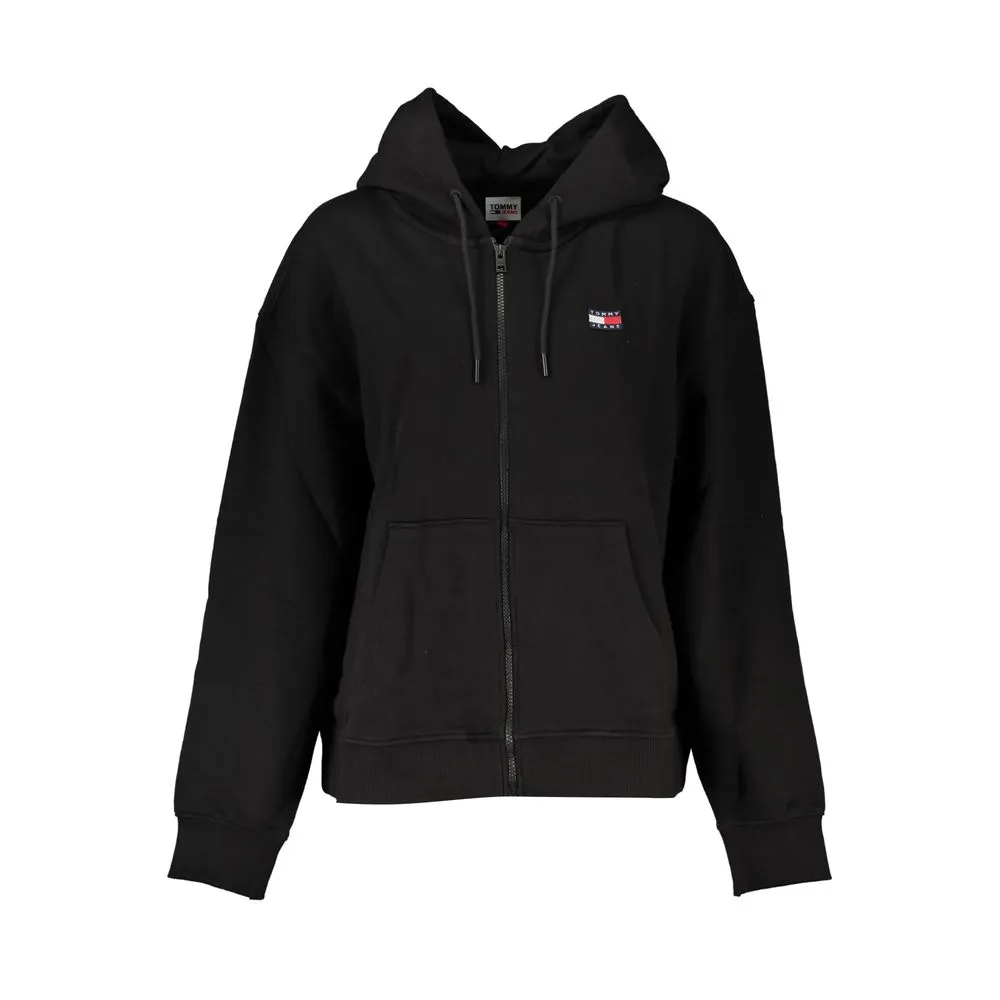Tommy Hilfiger Women's Black Cotton Sweater