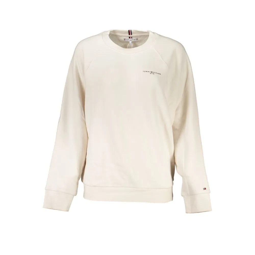 Tommy Hilfiger Women's Beige Cotton Sweater