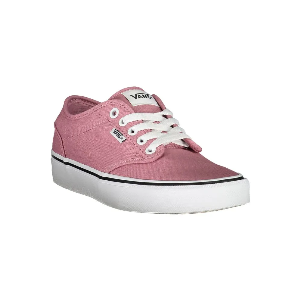 Vans Women's Chic Pink Sneakers with Contrast Laces