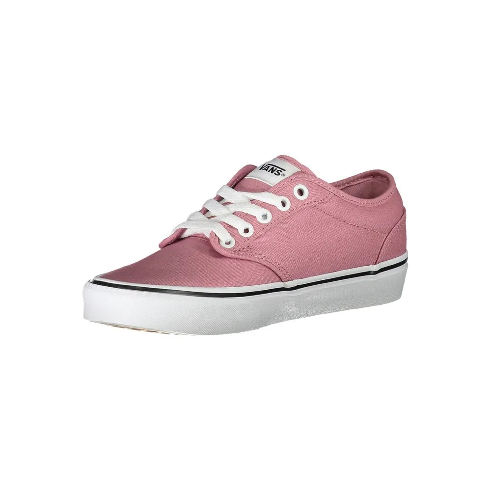 Vans Women's Chic Pink Sneakers with Contrast Laces