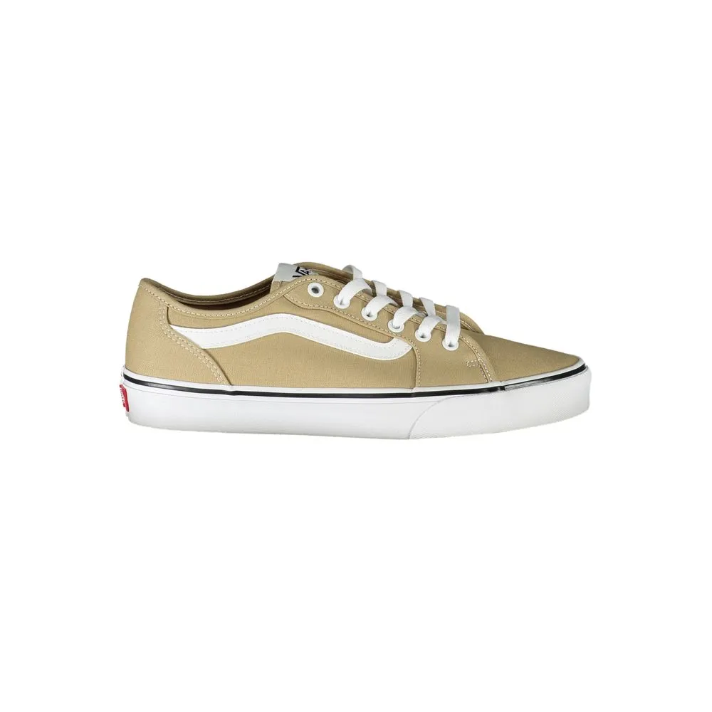 Vans Men's Beige Polyester Sneaker
