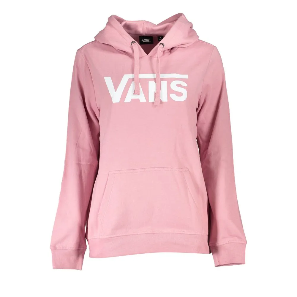 Vans Women's Chic Pink Hooded Fleece Sweatshirt