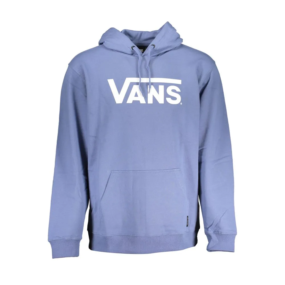 Vans Men's Chic Blue Hooded Fleece Sweatshirt