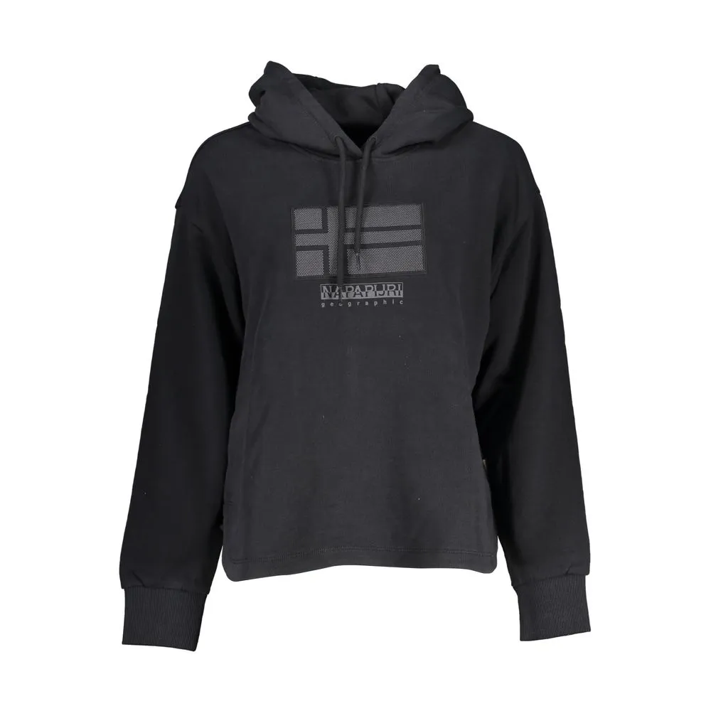 Napapijri Women's Black Cotton Sweater