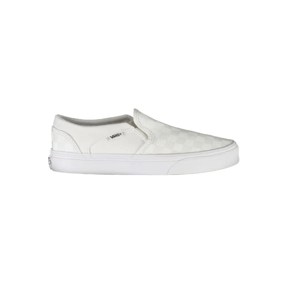 Vans Women's White Polyester Sneaker