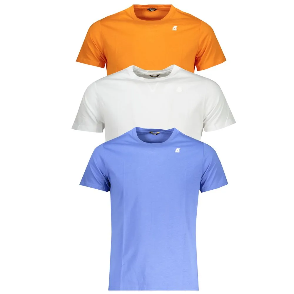 K-WAY Men's White Cotton T-Shirt