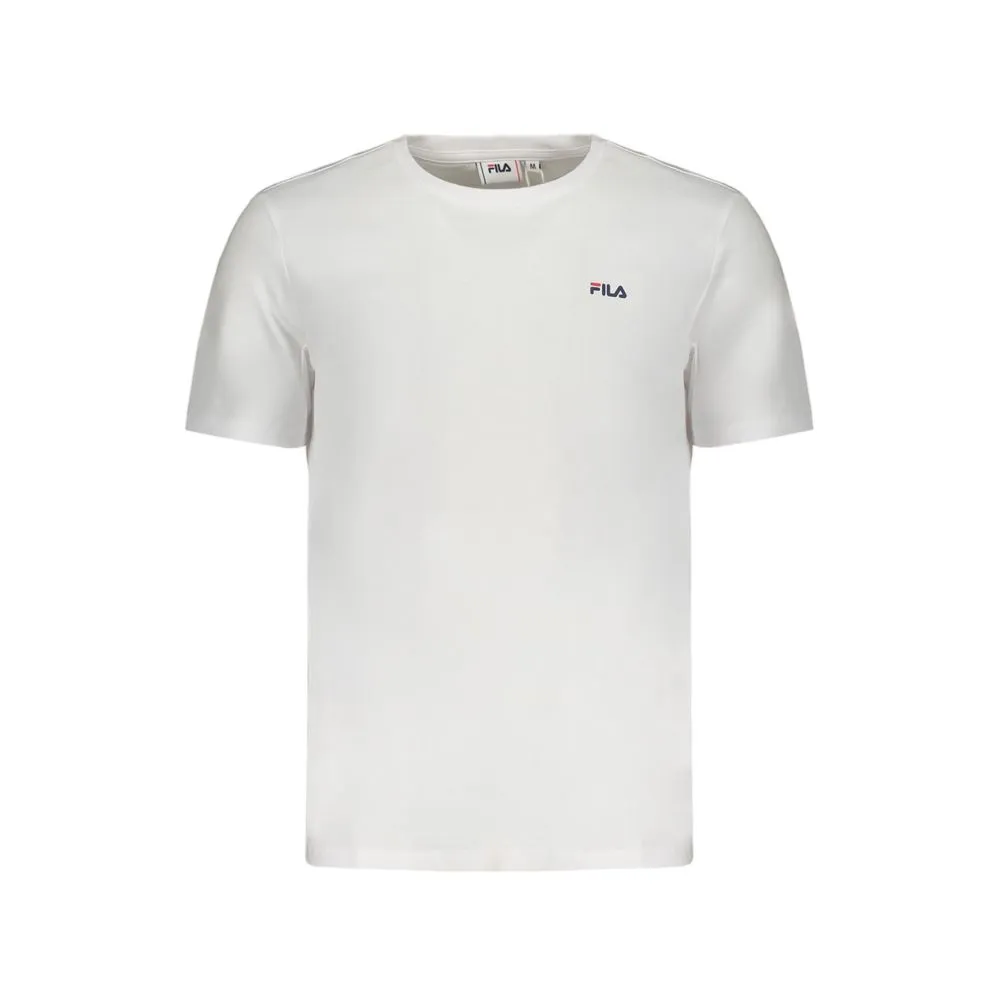 Fila Men's White Cotton T-Shirt