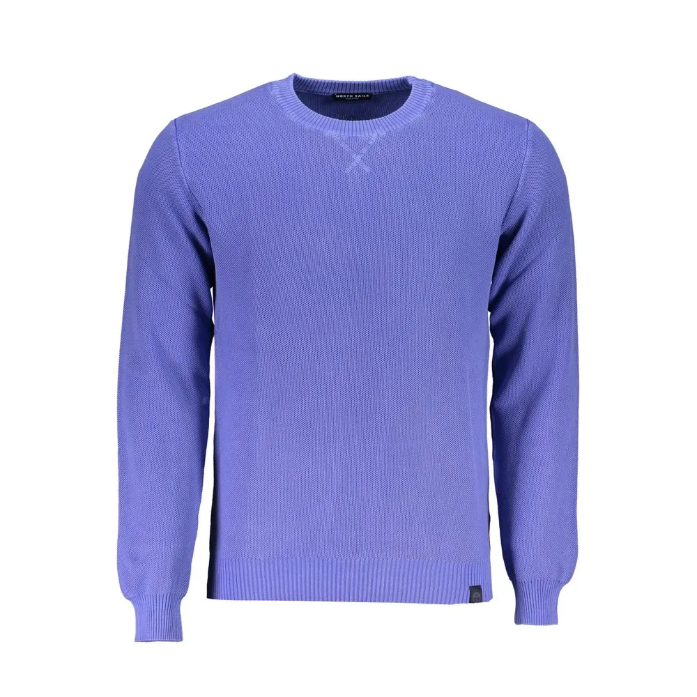 North Sails Men's Blue Cotton Sweater