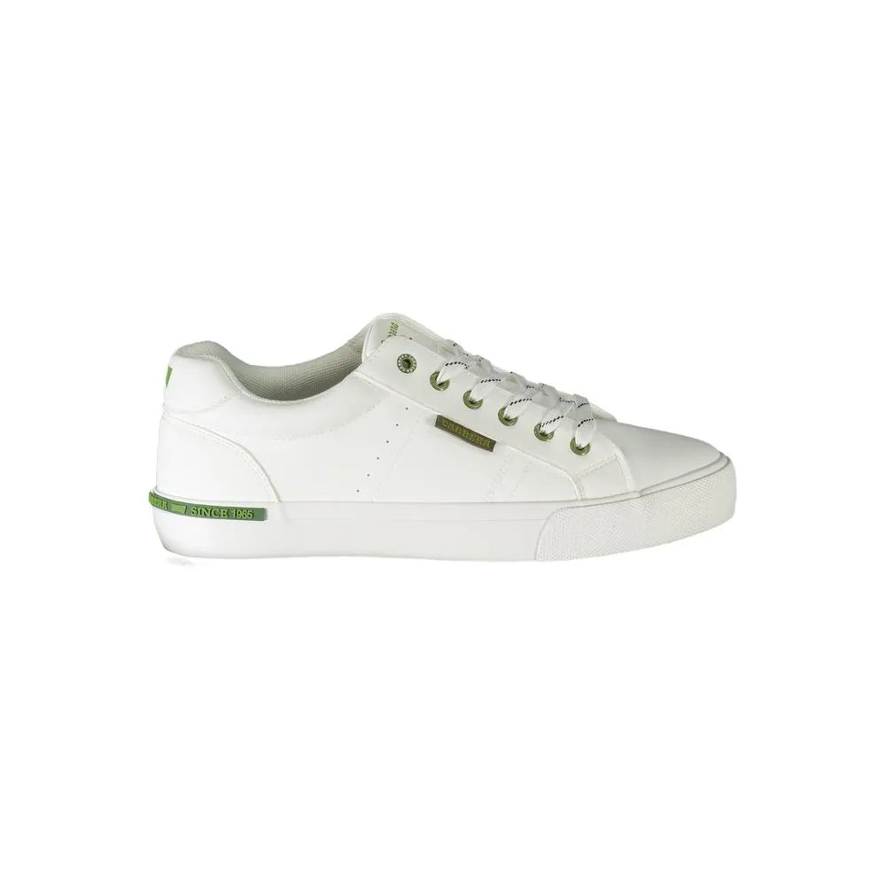 Carrera Men's White Polyester Sneaker