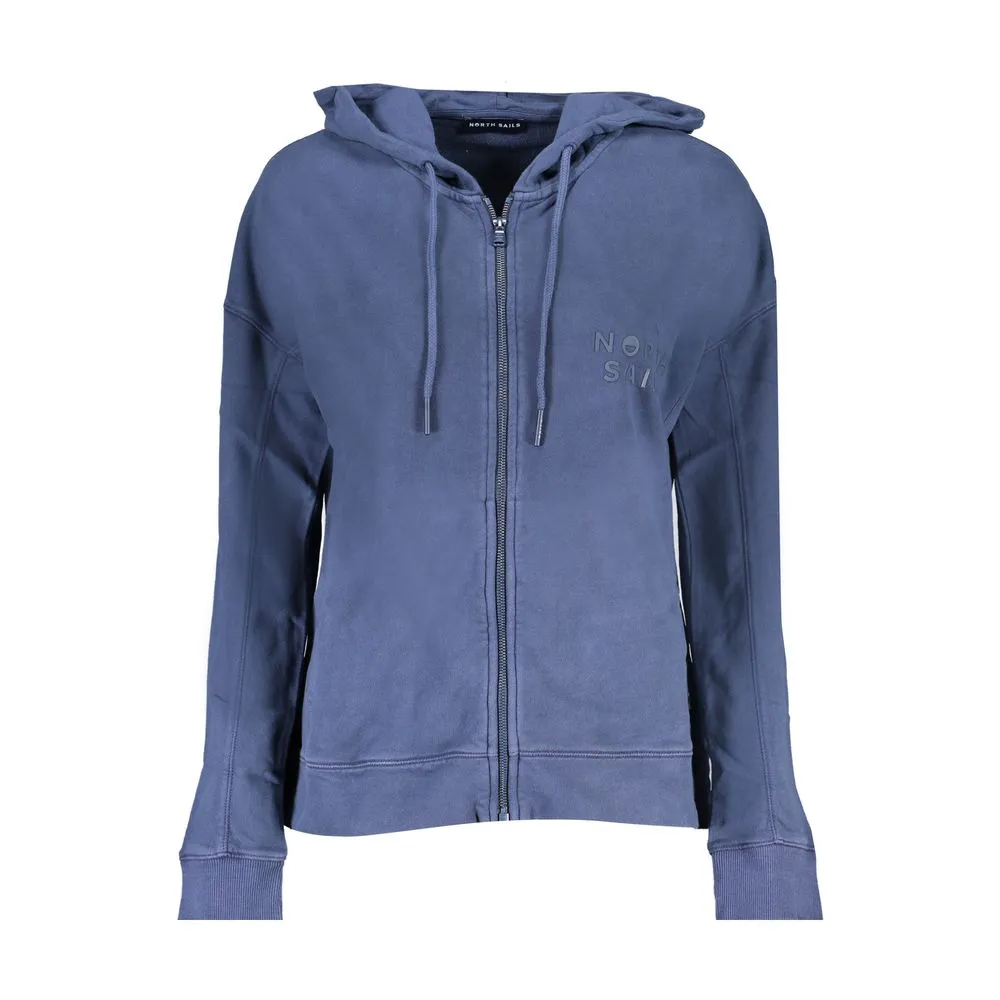 North Sails Women's Blue Cotton Sweater