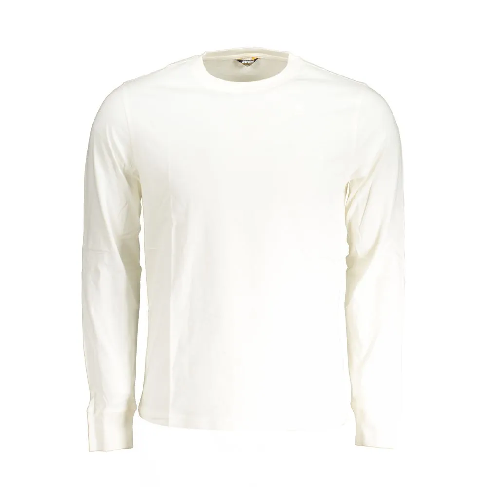 K-WAY Men's White Cotton T-Shirt