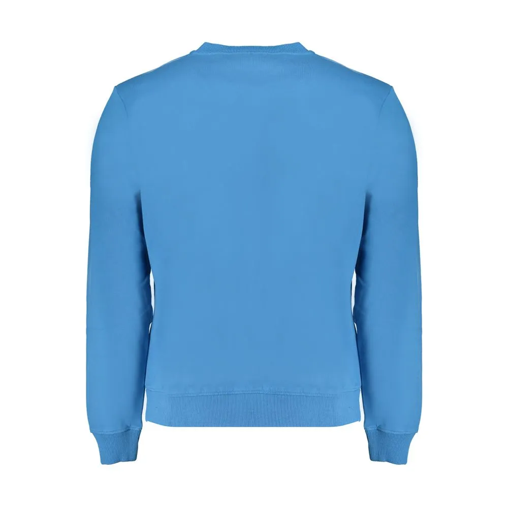 Napapijri Men's Blue Cotton Sweater