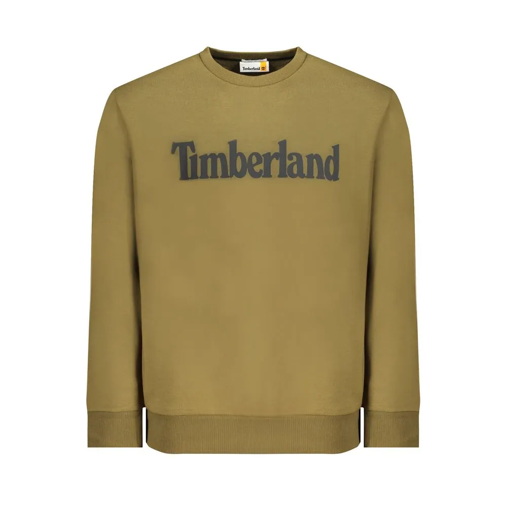 Timberland Men's Green Cotton Sweater