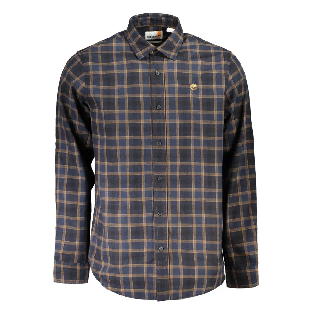 Timberland Men's Blue Cotton Shirt