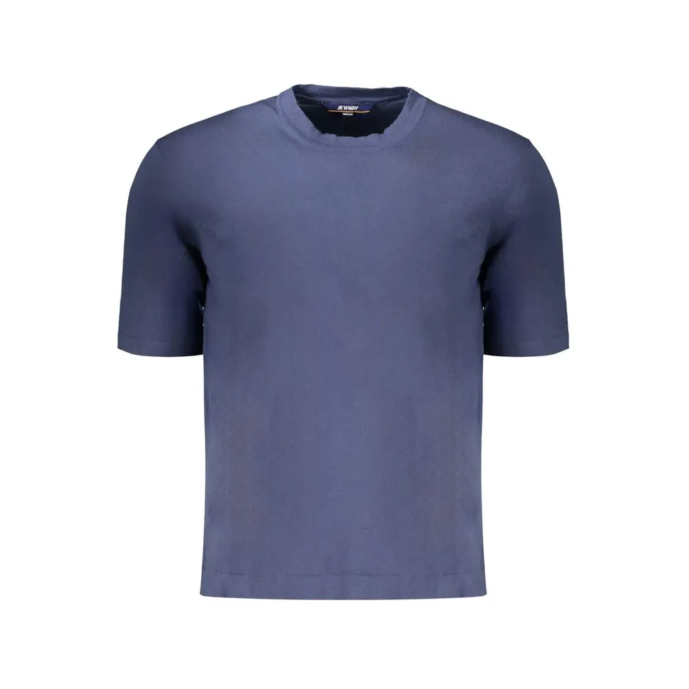 K-WAY Men's Blue Cotton Sweater