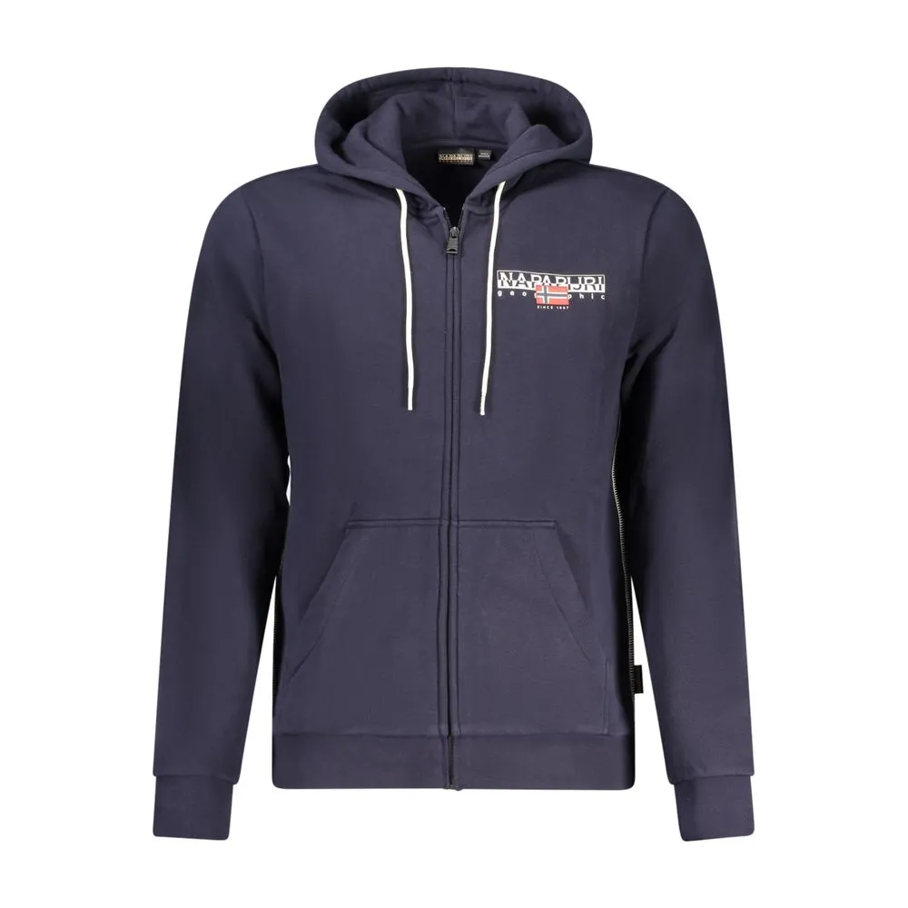 Napapijri Men's Blue Cotton Sweater